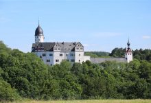 Schloss Rochsburg mit Bergfried und Pulverturm