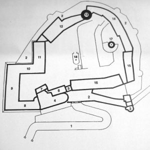 Plan von Schloss Altenburg