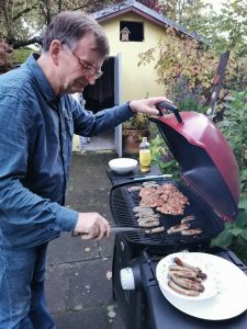 Der Meister am Rost