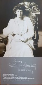 Fürstin von Schönburg Waldenburg