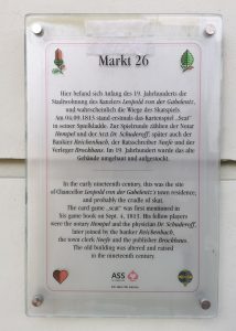 Markt 26 - Wiege des Skat