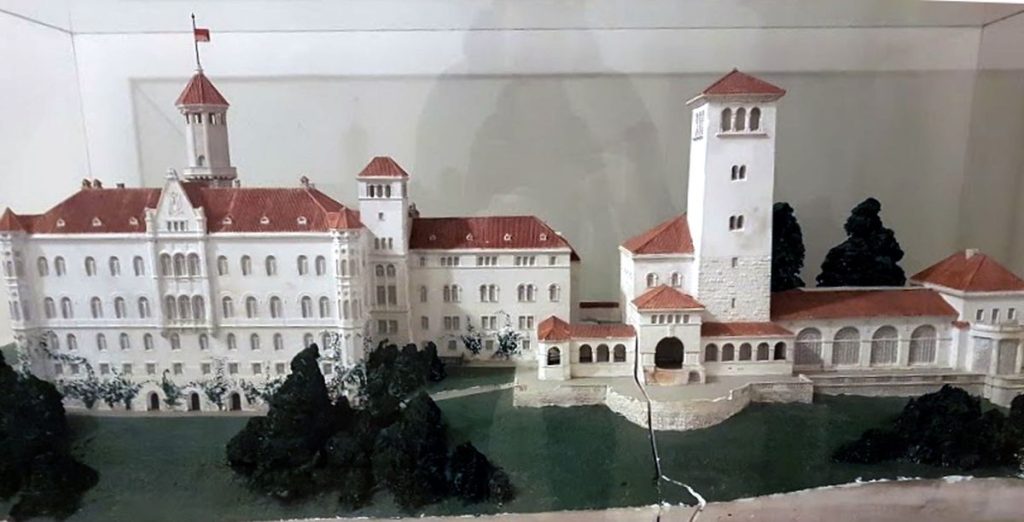 Modell von Schloss Waldenburg