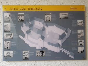 Plan des Schlosses