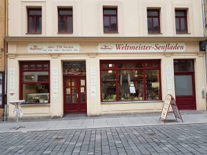 Senfladen Altenburg mit Roster Grill