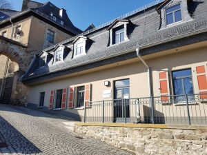 Torwärter und Info-Haus